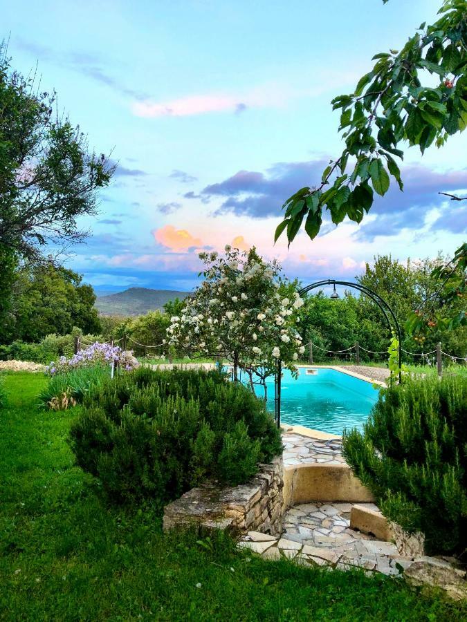 Villa La Colle En Provence Main House Sigonce Esterno foto